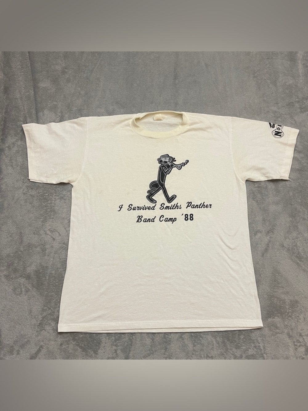 Vintage Single Stitch Smith Station Alabama Panthers Band Camp Tshirt 88
